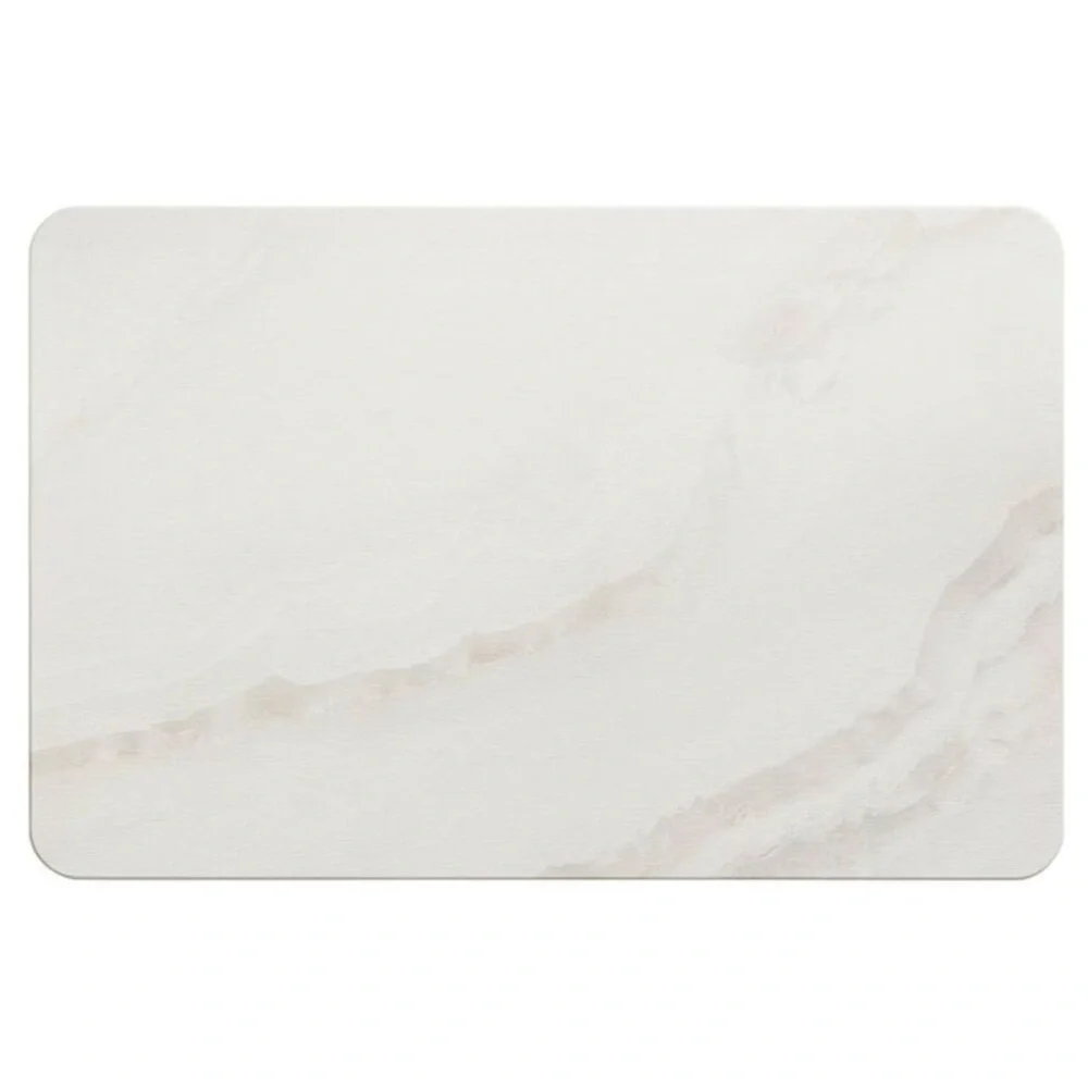 NEW! Diatomaceous Stone Hard Bath Mat, Marble